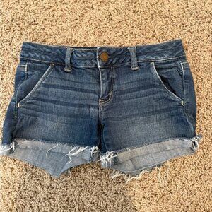 American Eagle Outfitters Dark Blue Jean Shorts